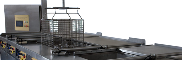 Multistage Ultrasonic cleaning tanks